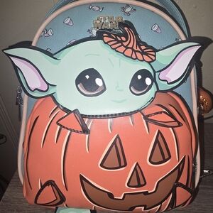 Star WarsStar Wars The Mandalorian The Child in Jack-O'Lantern Mini Backpack